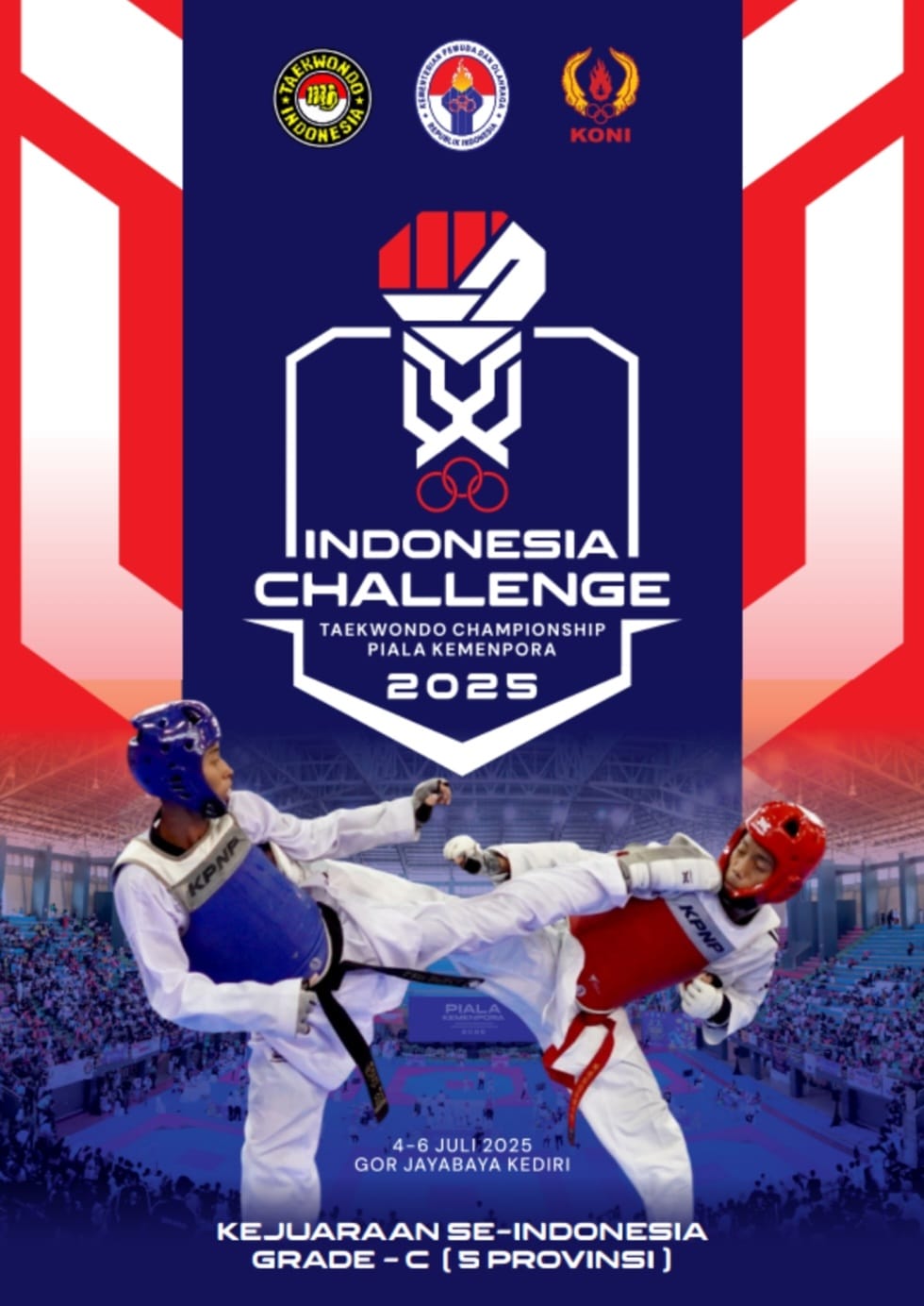 Ajang Pertarungan Prestasi Taekwondo di Tanah Air Taekwondo Indonesia Dojang keytkdpurworejo