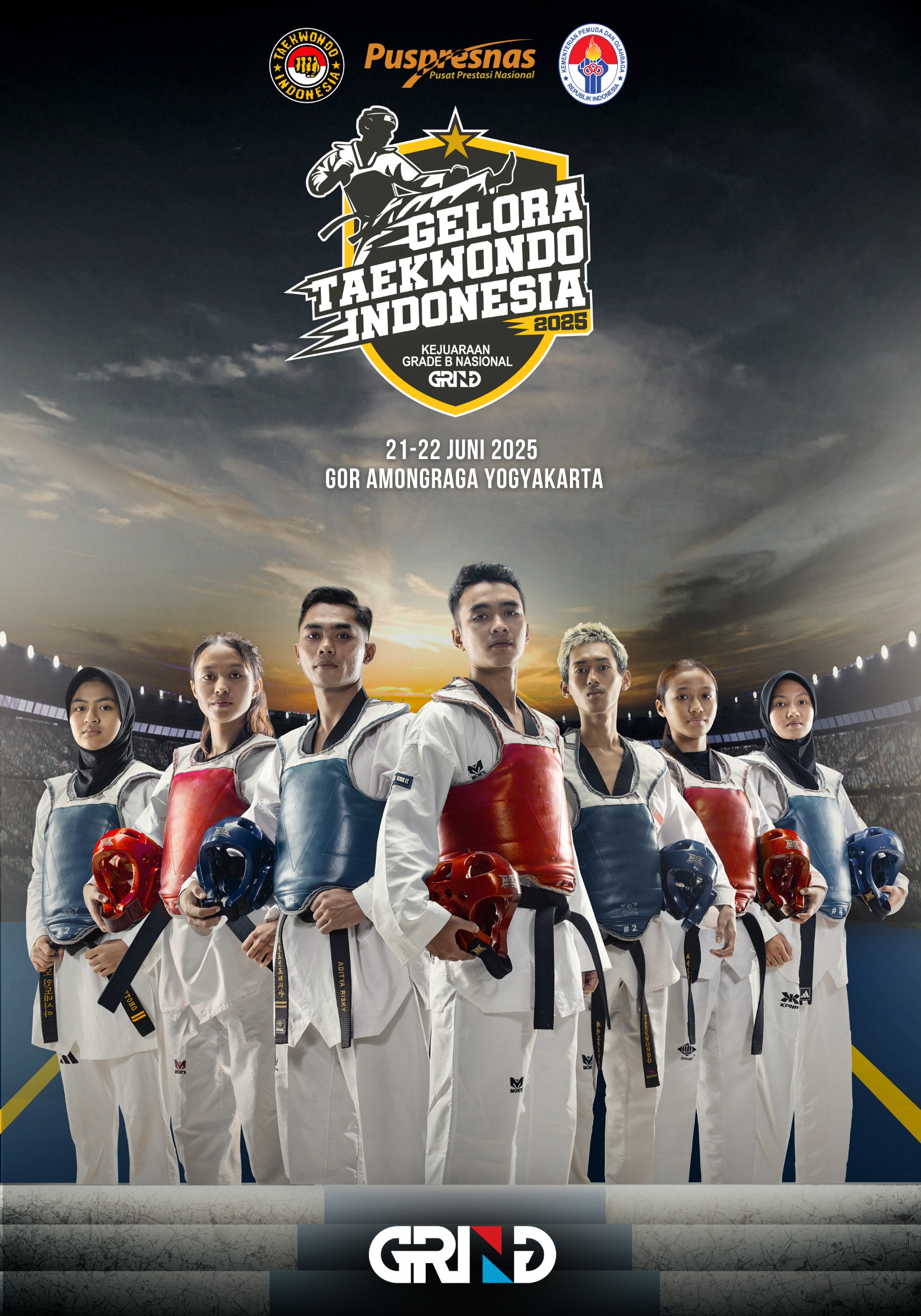 Panggung Juara Taekwondo Indonesia Taekwondo Indonesia Dojang keytkdpurworejo
